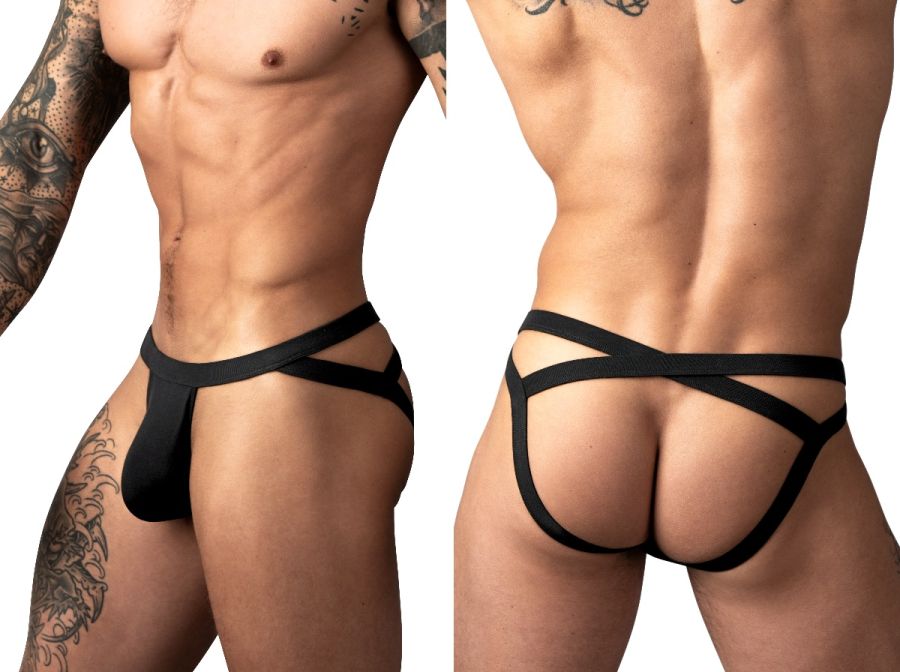 Male Power 394-308 Eco Cozy Jockstrap Farbe Schwarz