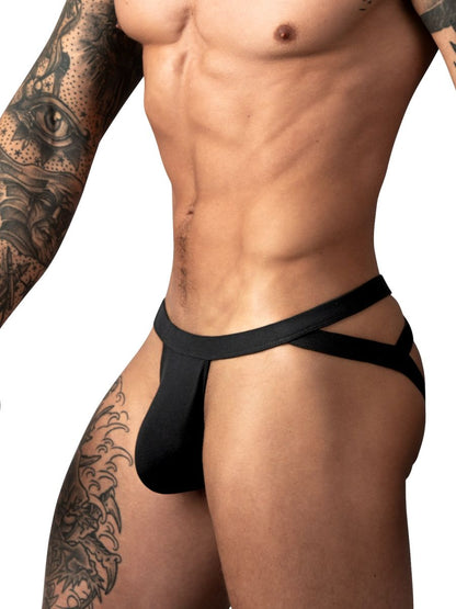 Male Power 394-308 Eco Cozy Jockstrap Farbe Schwarz