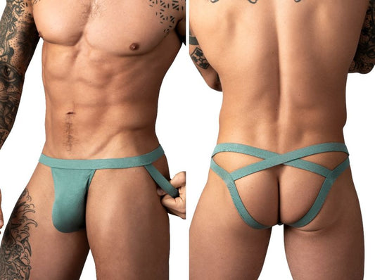 Male Power 394-308 Eco Cozy Jockstrap Farbe Grün