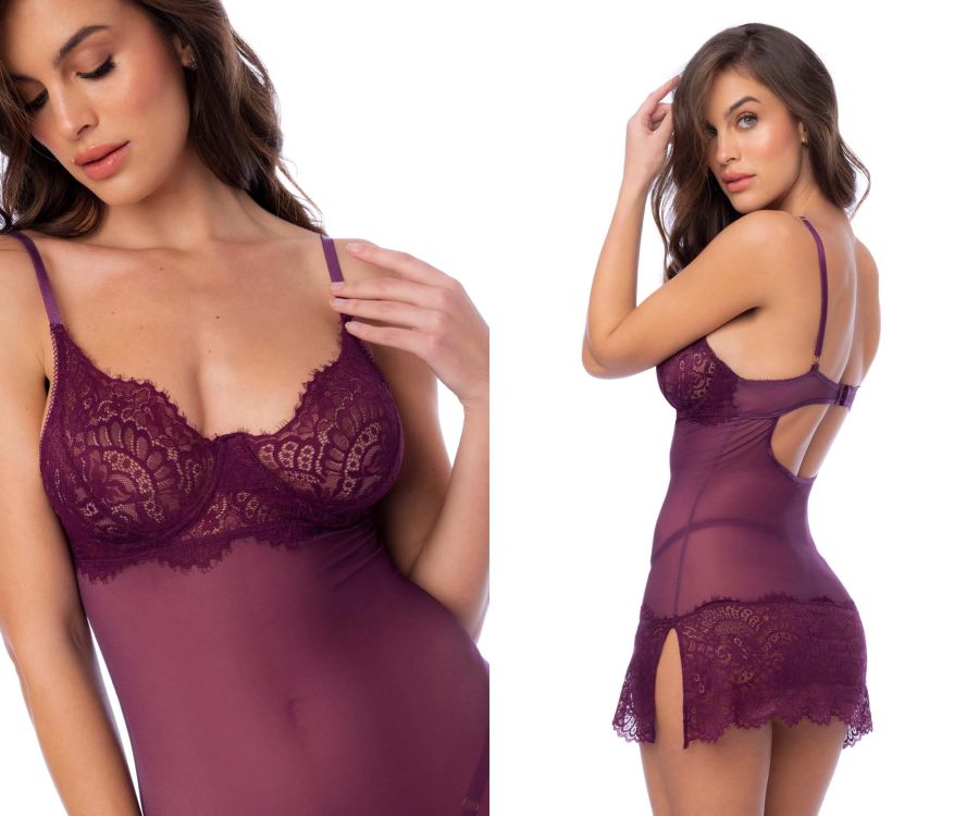 Mapale 7554 Babydoll Farbe Wein