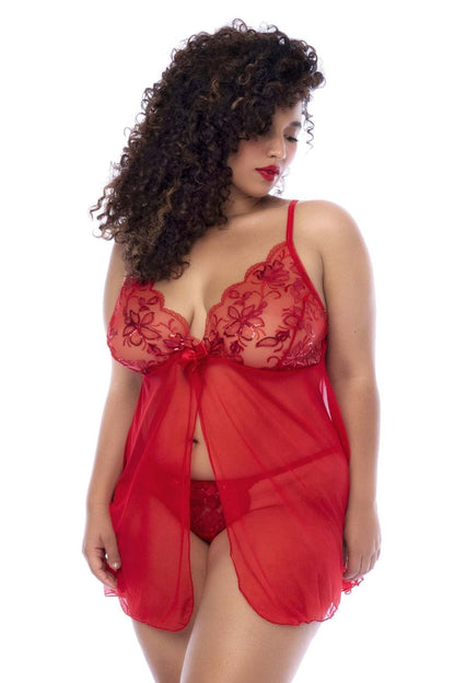 Nuisette Mapale 7559X Couleur Rouge