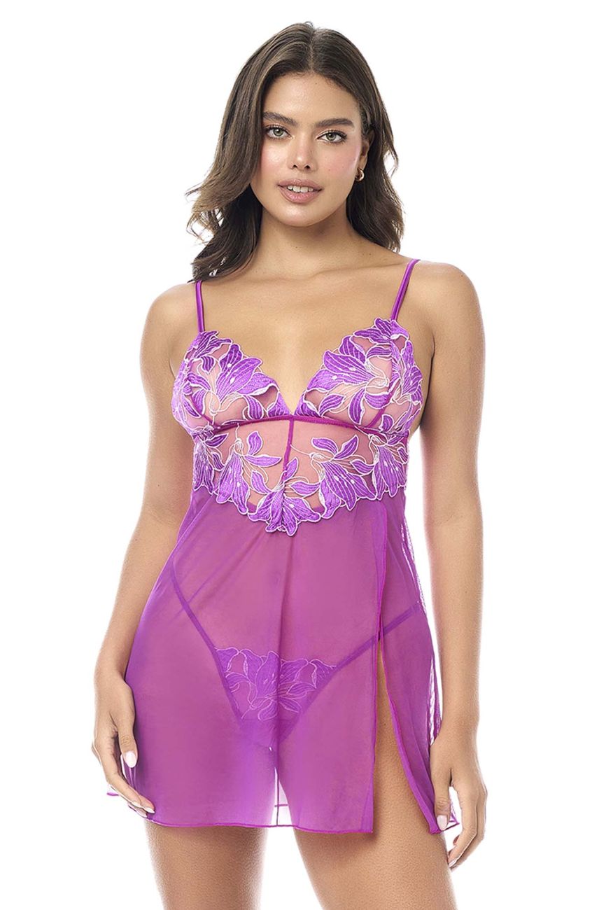 Nuisette Mapale 7614 avec culotte assortie couleur azalée
