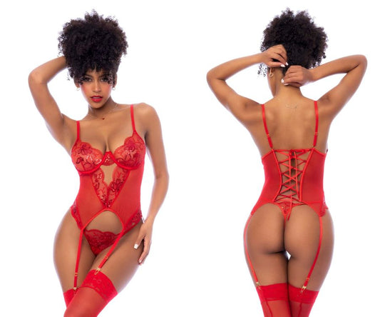 Mapale 8896 Two Piece Set Color Red