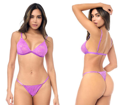 Ensemble deux pièces Mapale 8949, couleur orchidée sauvage