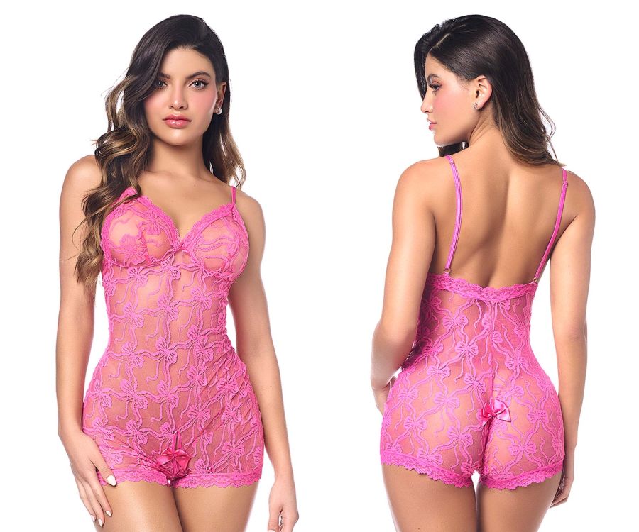 Mapale 8972 Romper-Babydoll Color Pink