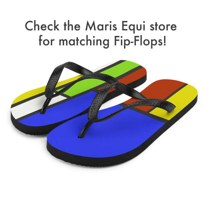 Maris Equi ModRian Men's Mondrian Inspired Swim Briefs