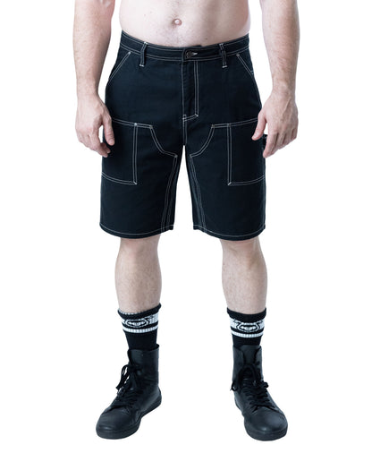 Short Forge pour homme Nasty Pig - Noir délavé