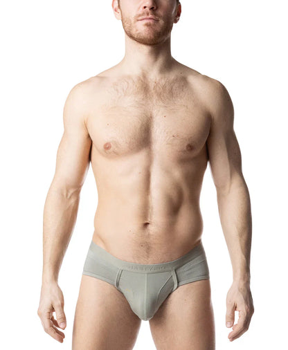 Nasty Pig Indulge U-Front Brief Underwear - Sage Green