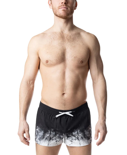 Nasty Pig Oxidize Swim Trunk Swimwear - Black/White