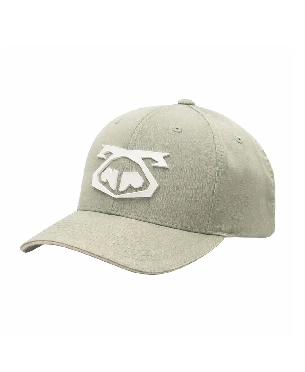 Nasty Pig Snout 2 Tone Cap - Sage Green/White