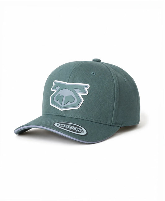 Nasty Pig Herren Snout Cap 3.0 - Armeegrün/Shark Grey/Weiß
