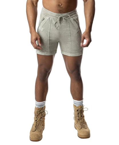 Nasty Pig Traverse Rugby Short - Sage Green