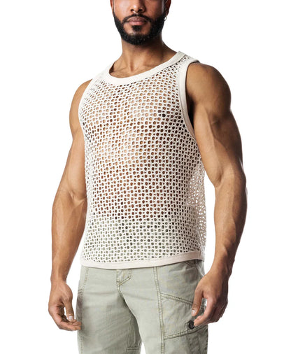 Nasty Pig Bare Knit Tank Top - Cream