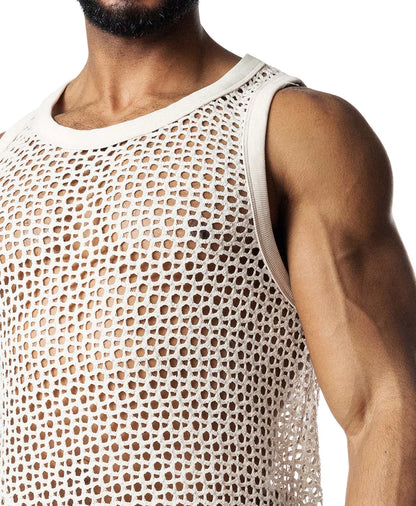 Nasty Pig Bare Knit Tank Top - Cream
