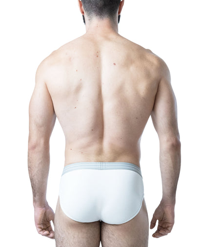 Nasty Pig Herren-Body Shop Y-Front Slip - Weiß