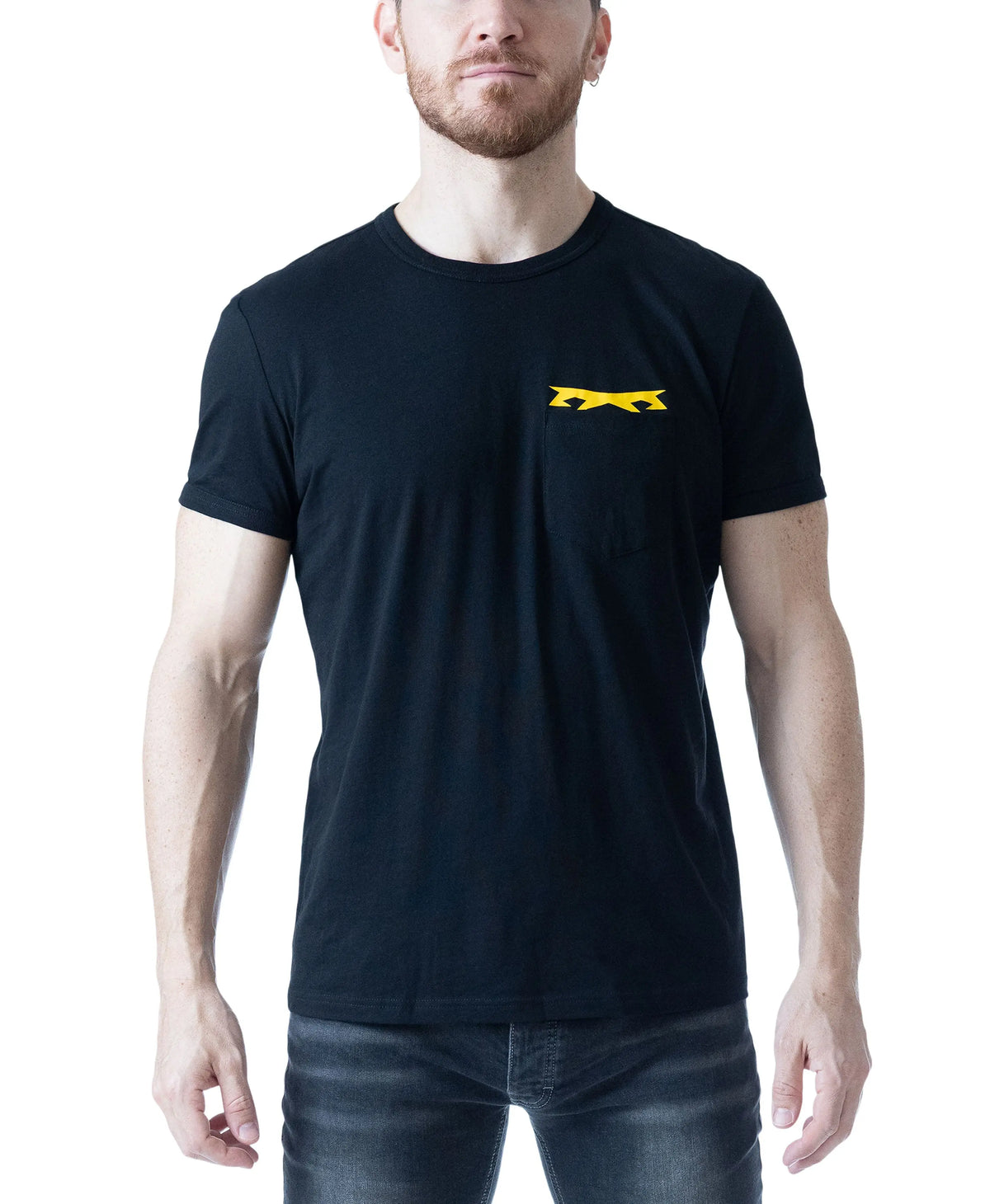 Nasty Pig Herren-T-Shirt Induction – Schwarz/Cadmiumgelb