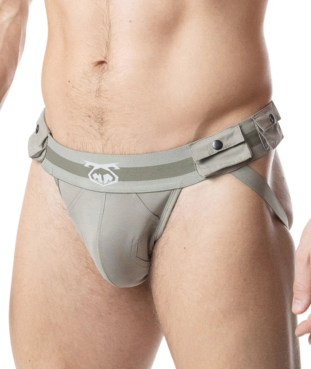 Nasty Pig Traverse Jockstrap Underwear - Sage Green
