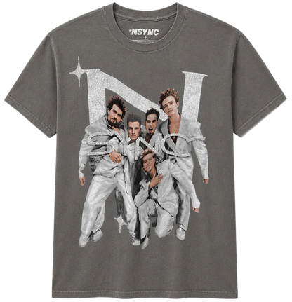 Steal Deal Herren-T-Shirt mit lizenziertem Musik-Print