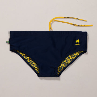 CA-RIO-CA Low Rise Solids Cut Sunga - Male Bathing Suit