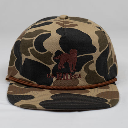 CASQUETTE À CORDON CA-RIO-CA OLD SCHOOL CAMO NON STRUCTUREE