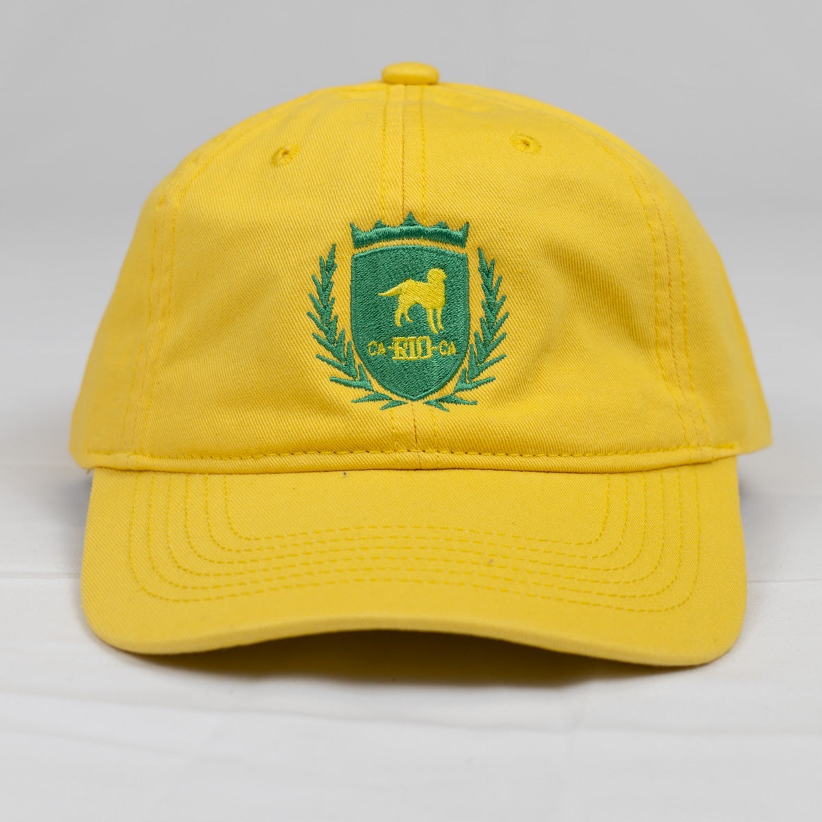 CA-RIO-CA Crest Logo bestickte Designer-Dad-Hat - Herren-Baseballkappe - Mehrere Farben