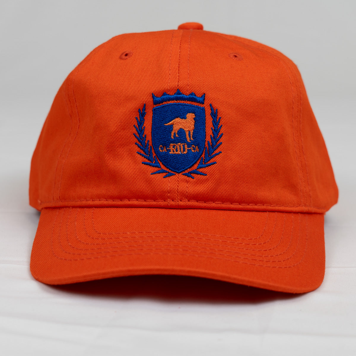 CA-RIO-CA Crest Logo bestickte Designer-Dad-Hat - Herren-Baseballkappe - Mehrere Farben