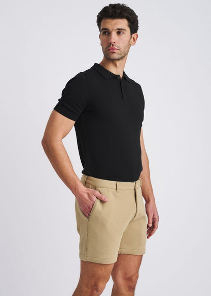 POSTMARC Stretch Knit Chino Shorts - Khaki