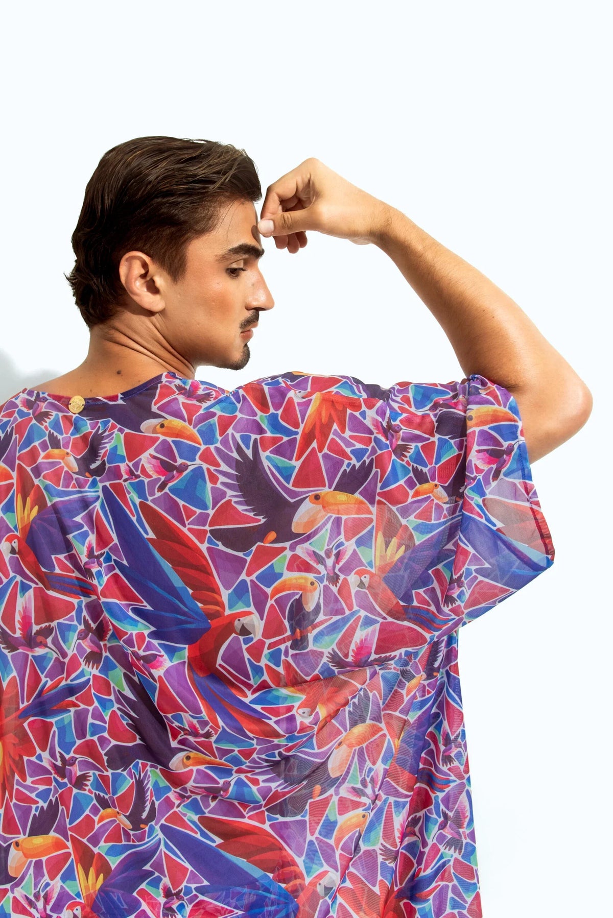 Poxeidon Herren Fauna Cover-up - Gefieder