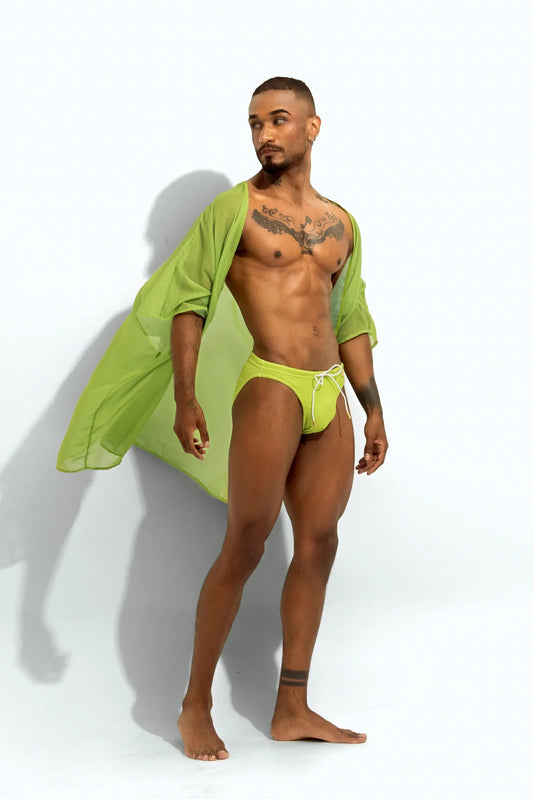 Poxeidon Herren The Solid Cover Up - Toxic Kiwi