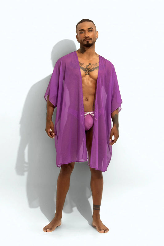 Poxeidon Herren The Solid Cover Up - Iris Feather
