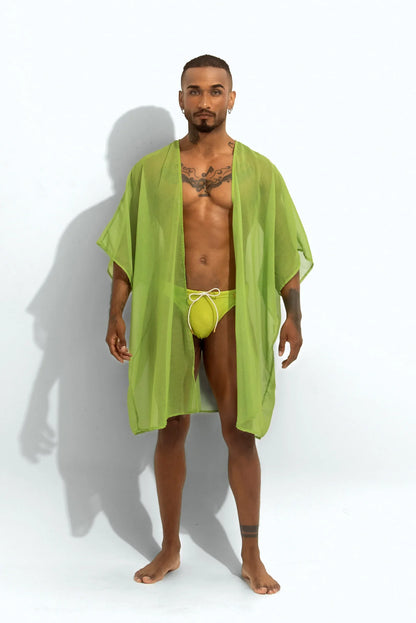 Poxeidon The Solid Cover Up pour homme - Toxic Kiwi