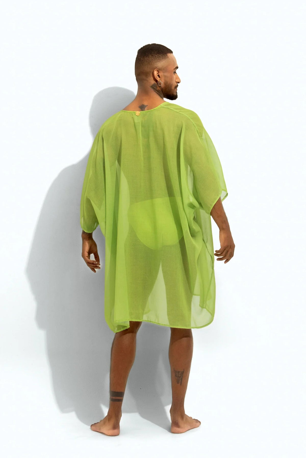 Poxeidon The Solid Cover Up pour homme - Toxic Kiwi