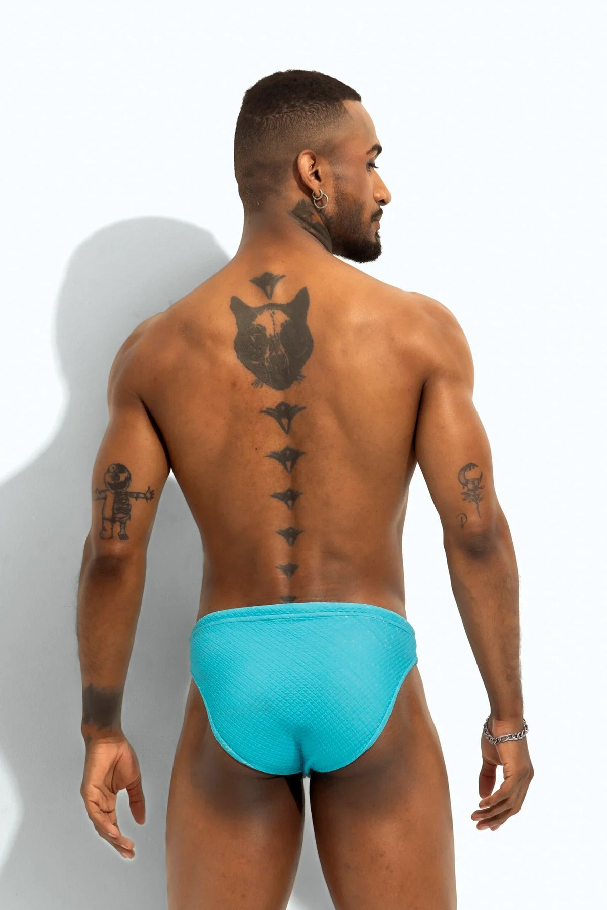 Poxeidon Herren The Solid Siren Badehose - Capri Current