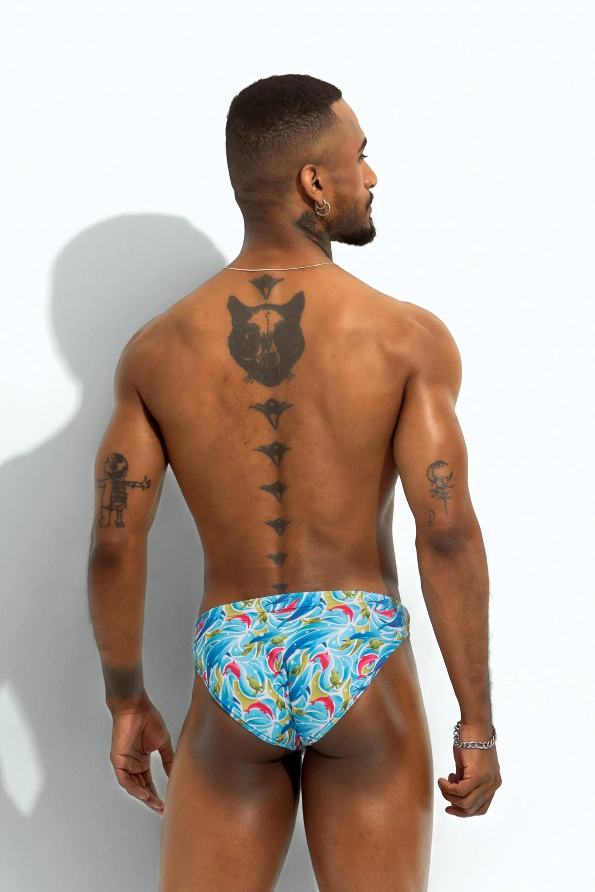 Poxeidon Herren The Siren Badehose - Aqua Current