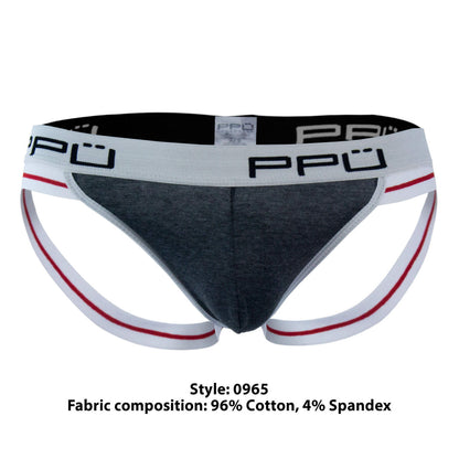 PPU 0965 Jockstrap Farbe Grau