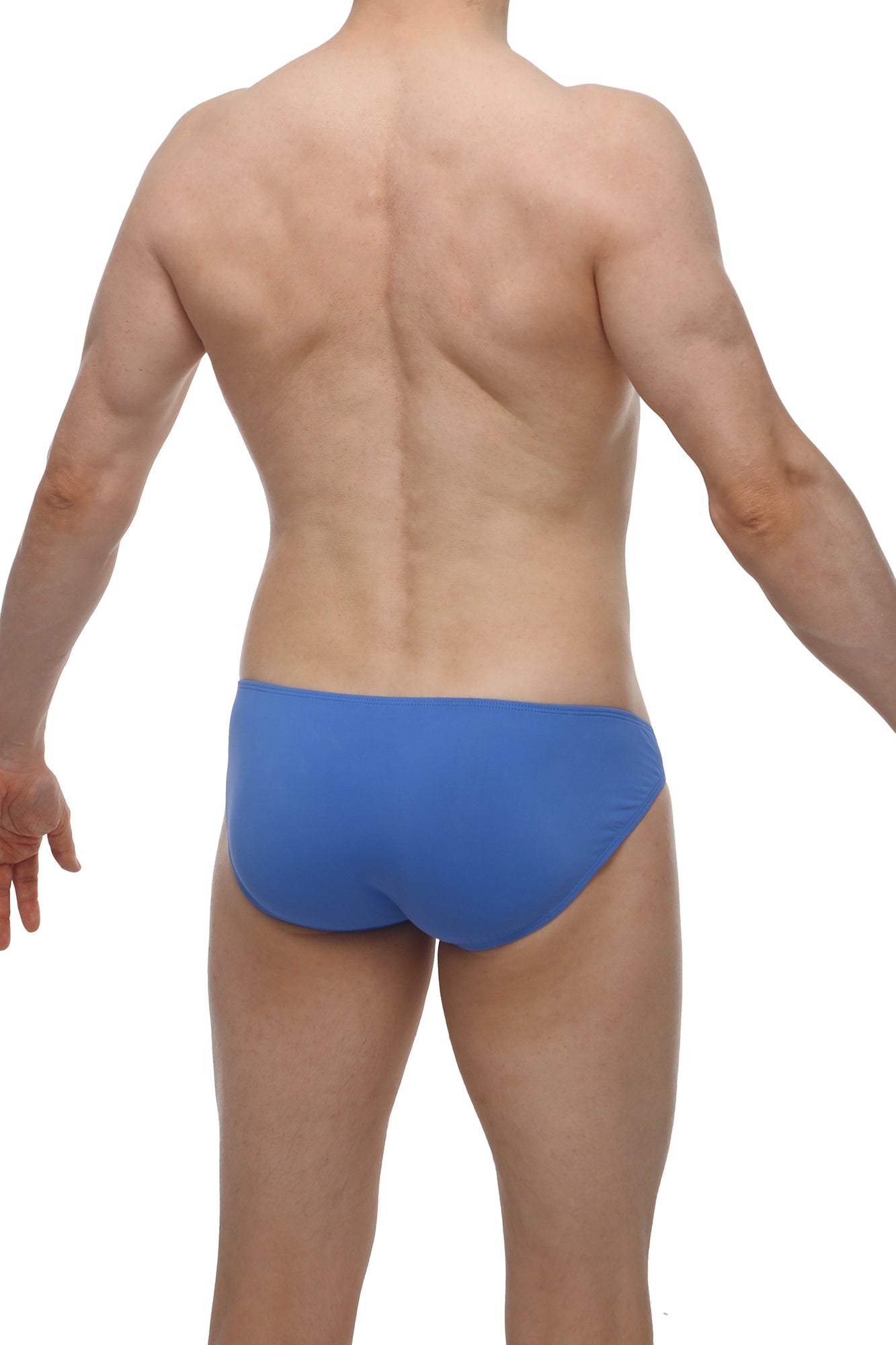 Blue swim trunks petitq bikini arx blue made of lightweight fabric for comfortable beachwear
