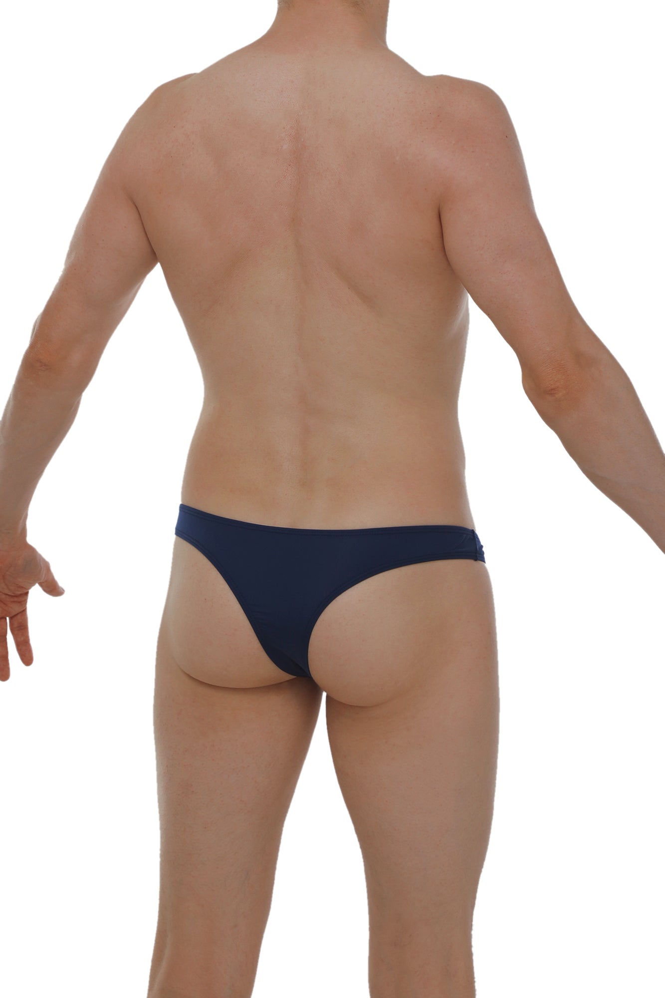 Petitq bikini capri plum navy navy blue thong made of smooth stretchable fabric with snug fit and minimalistic design