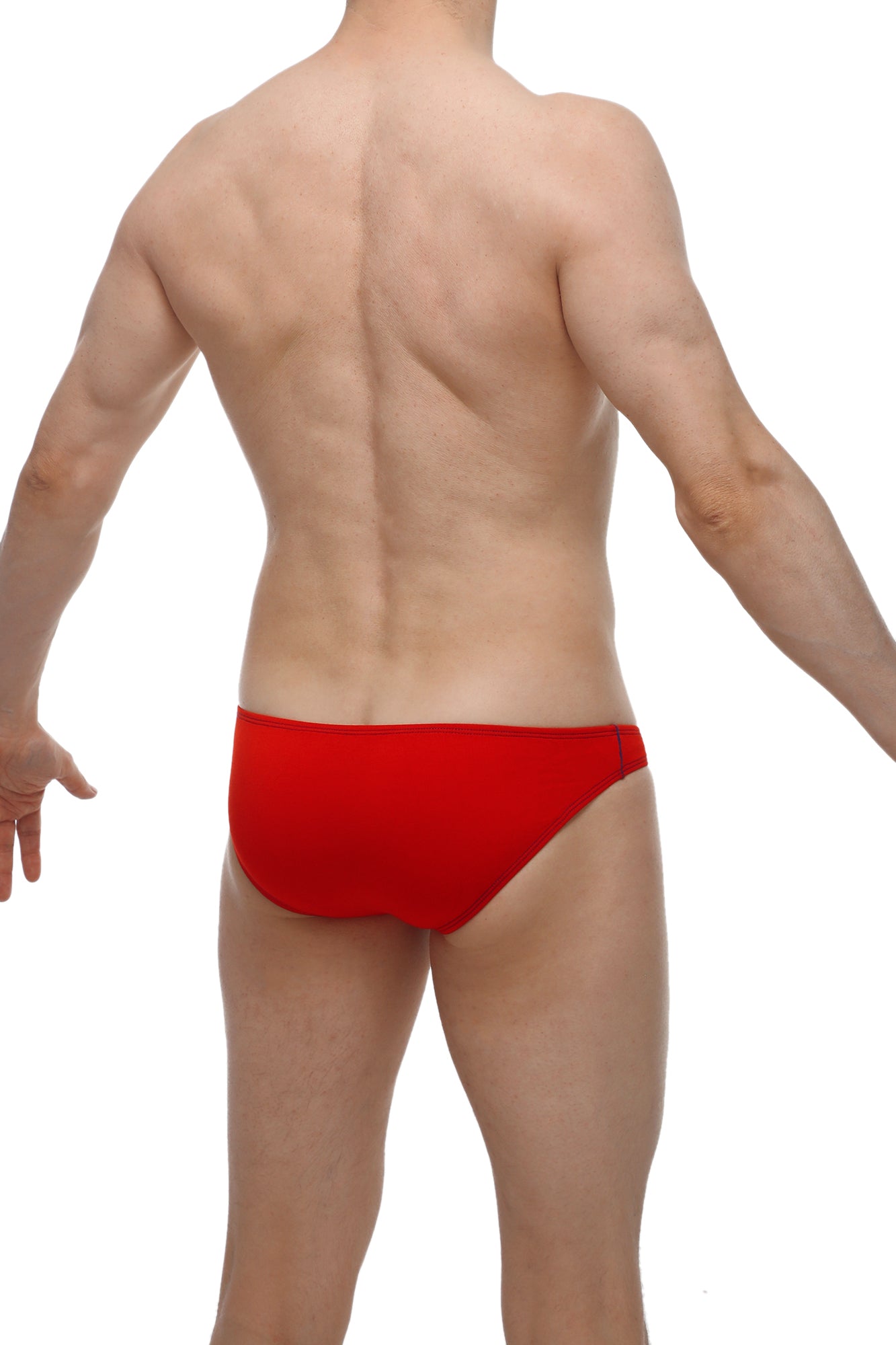 Petitq bikini colline red briefs made from soft modal fabric for comfortable everyday wear