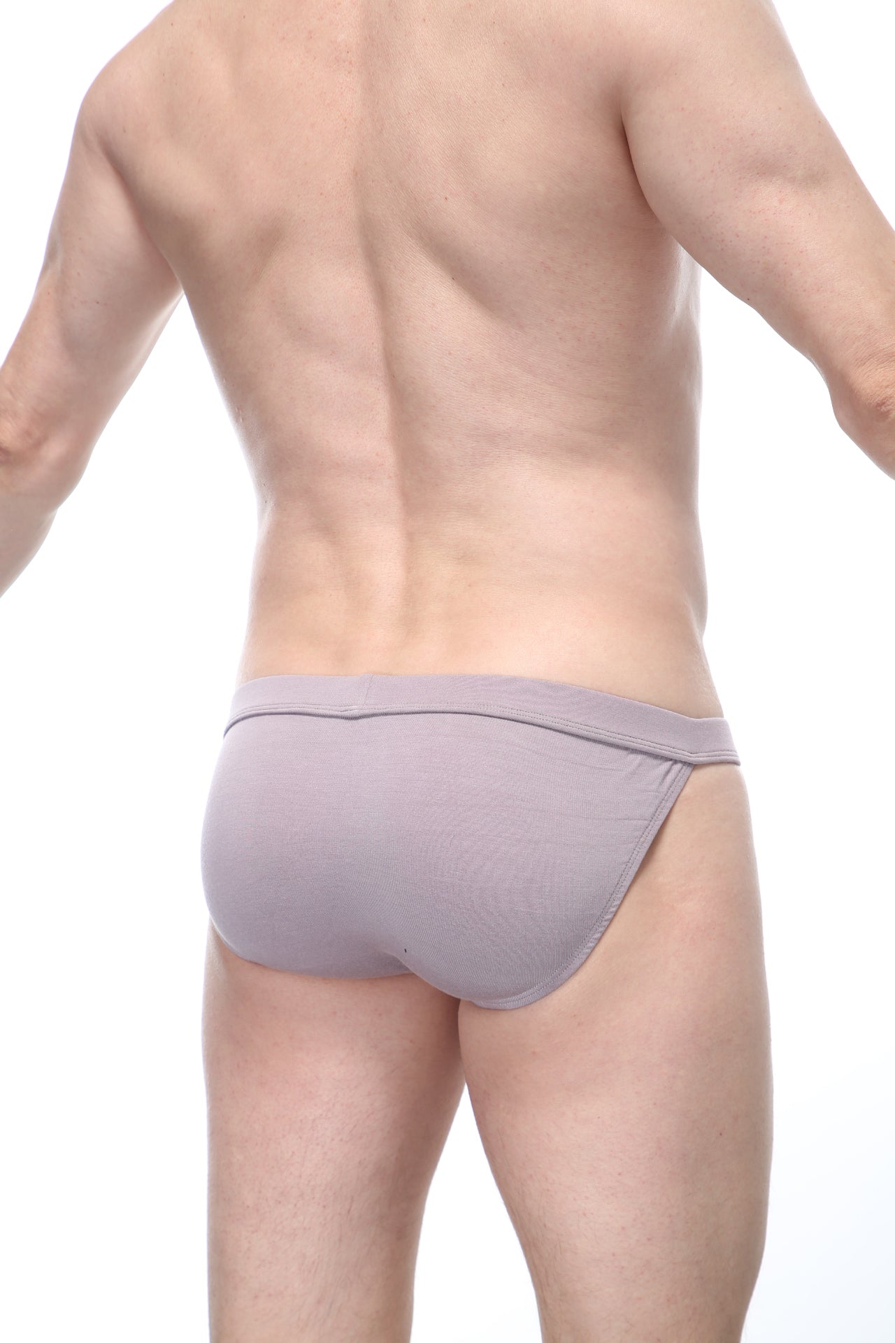Petitq bikini sillas organic bamboo peanut brief in sleek lavender with smooth fabric and tailored fit