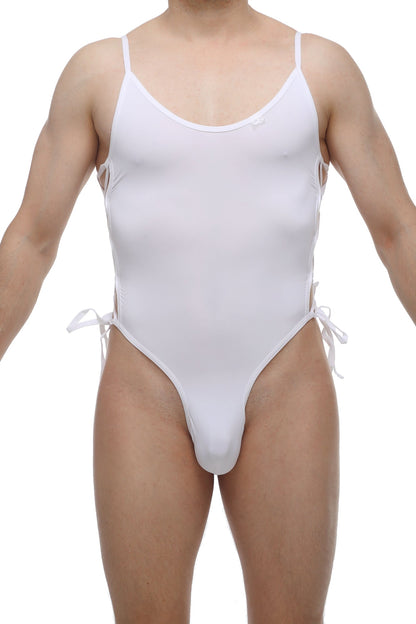 PetitQ Bodythong Lacets Weiß