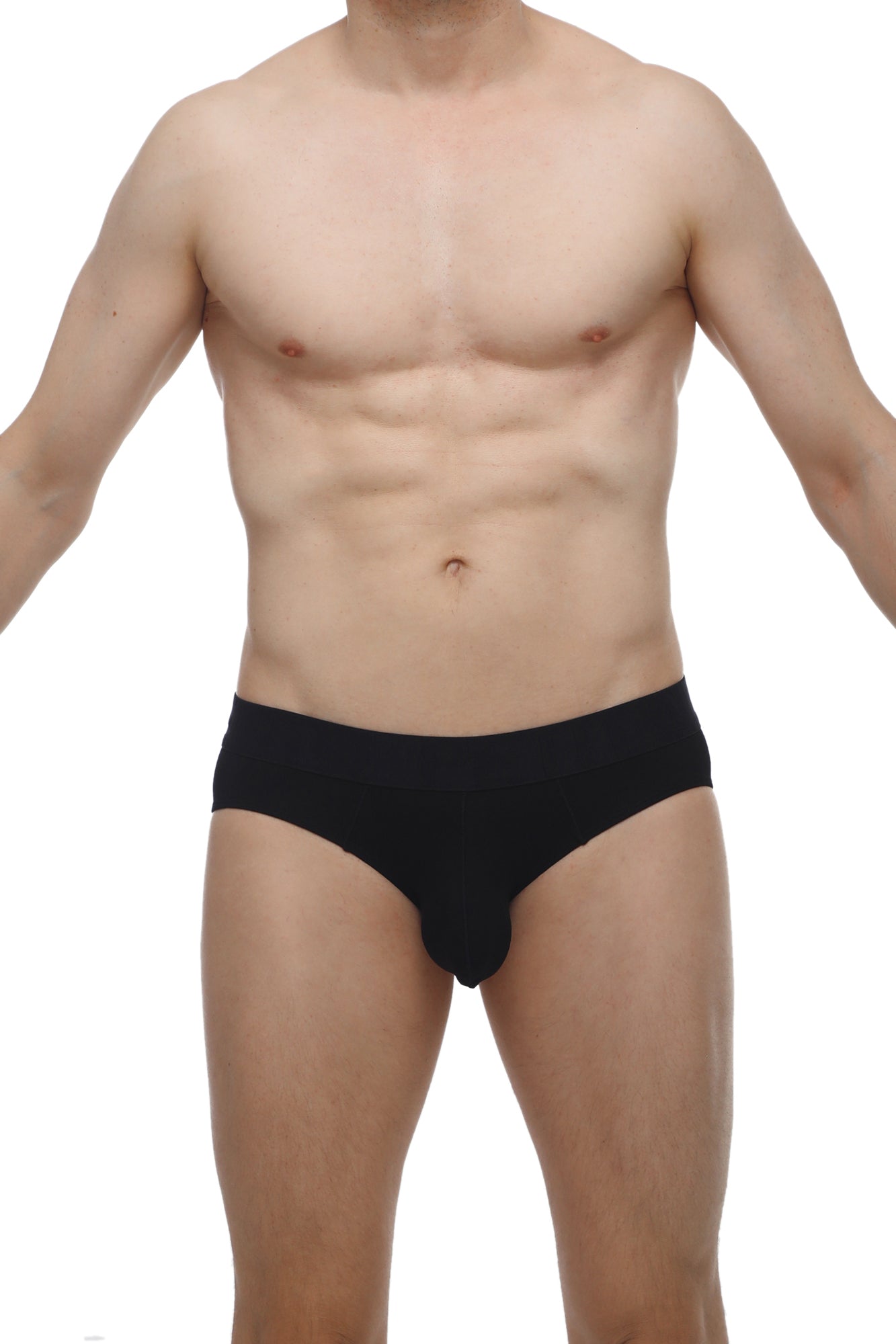Black briefs petitq brief dome modal with smooth form-fitting design made from soft modal fabric