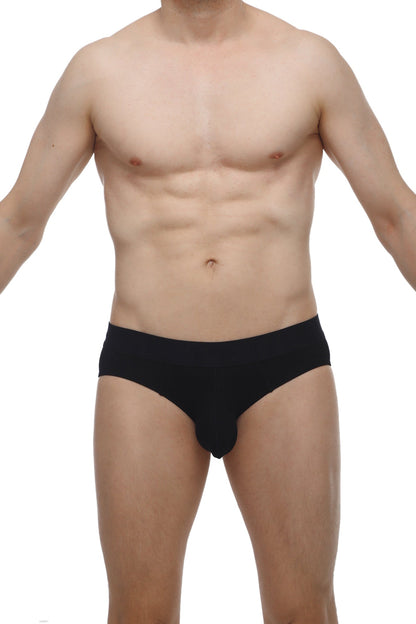 Black briefs petitq brief dome modal with smooth form-fitting design made from soft modal fabric