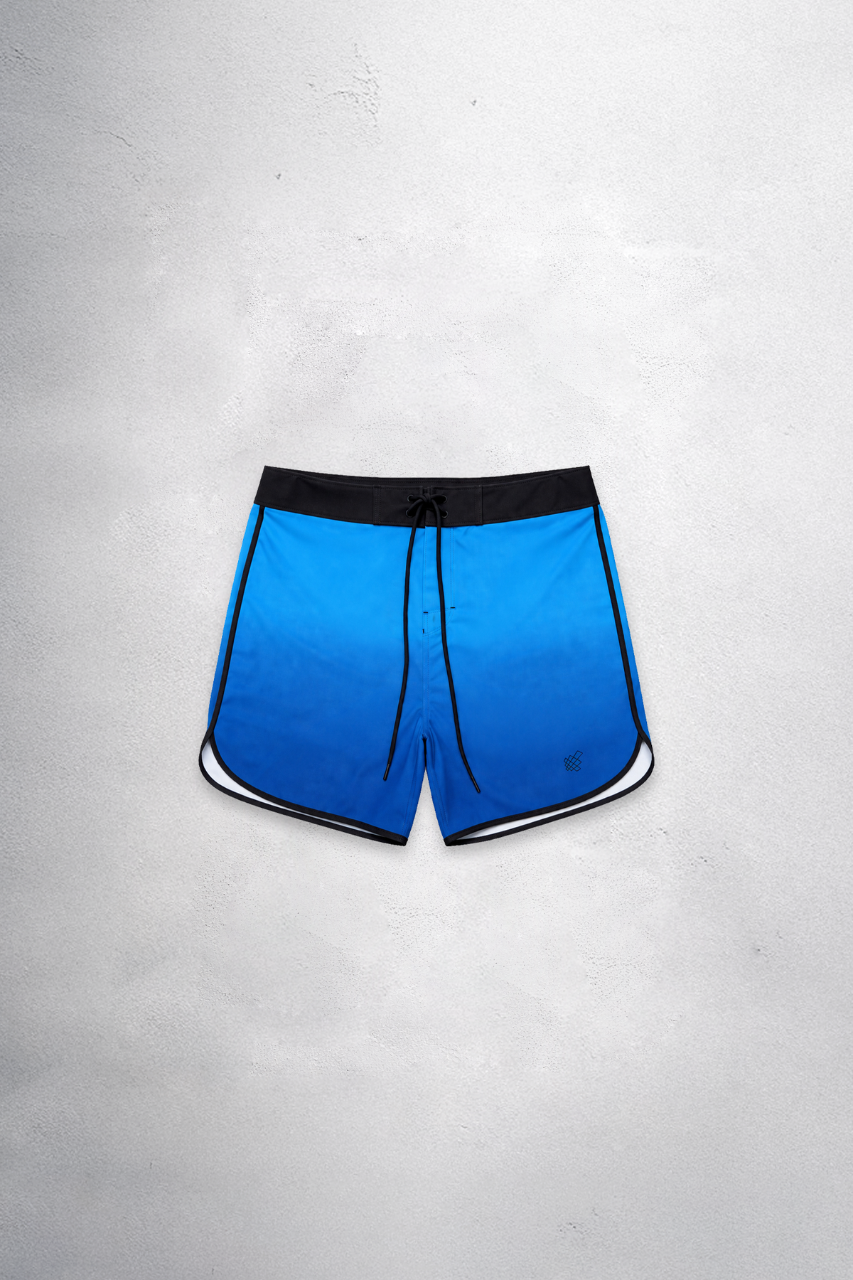 Jed North Men's Men's Physique Board Shorts  - 15" Athlete Cut - Dive Blue