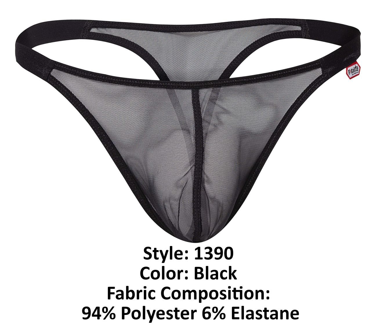 Pikante PIK 1390 Geschenk-Tangas Farbe Schwarz