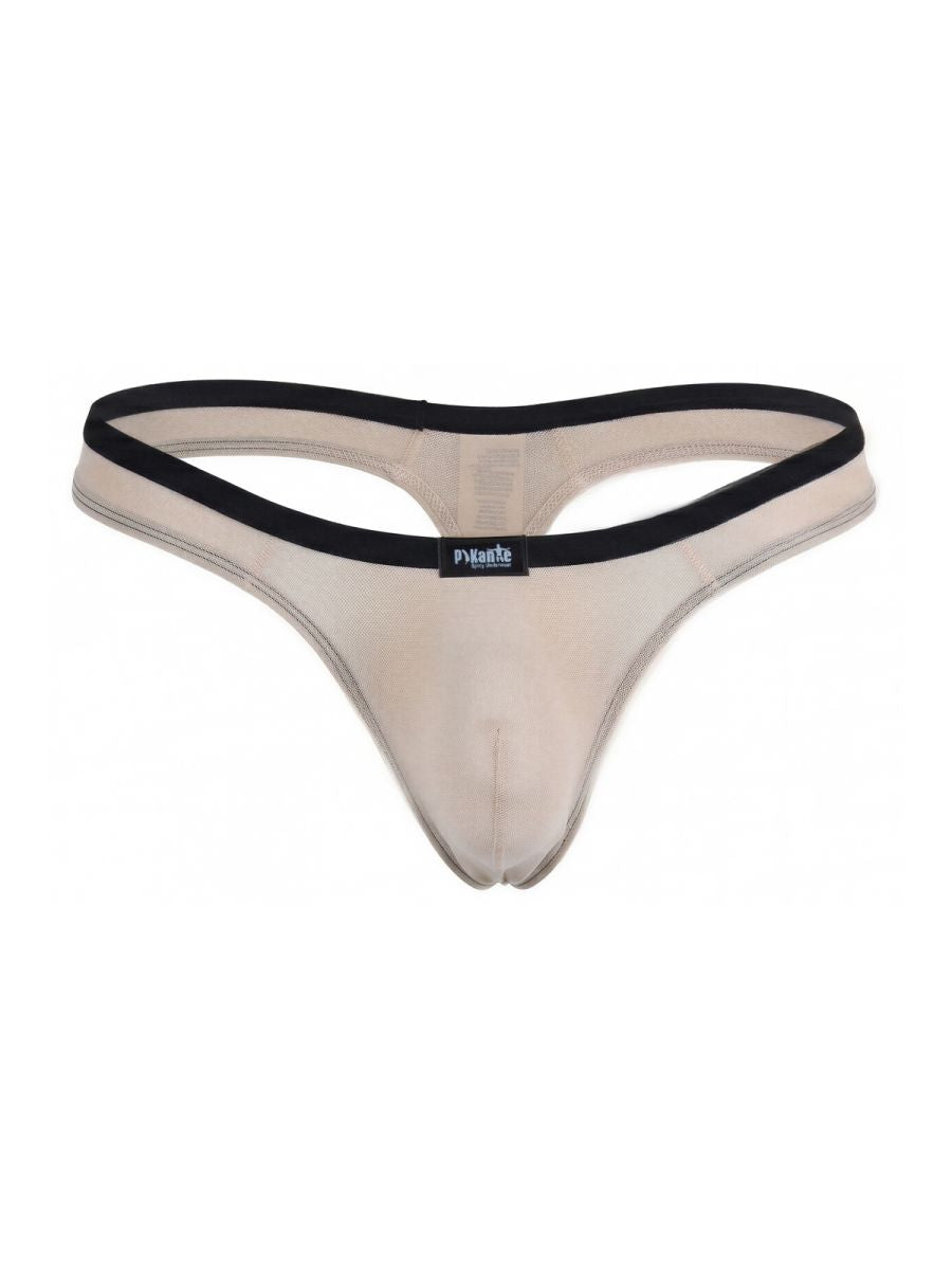 Pikante 26076 PIK 26076 Isis Stringtanga in Elegantem Beige Farbe Beige