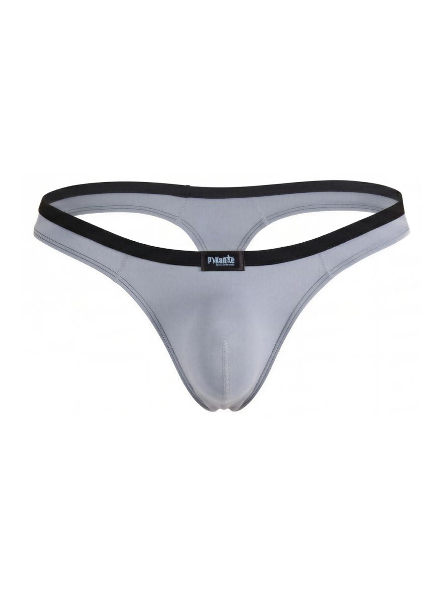 Pikante 26077 PIK 26077 Isis Herren String in elegantem Grau Grau