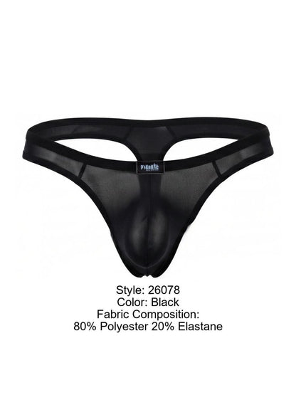 Pikante 26078 Seductive Comfort: Pikante PIK 26078 Isis Stringtanga Farbe Schwarz