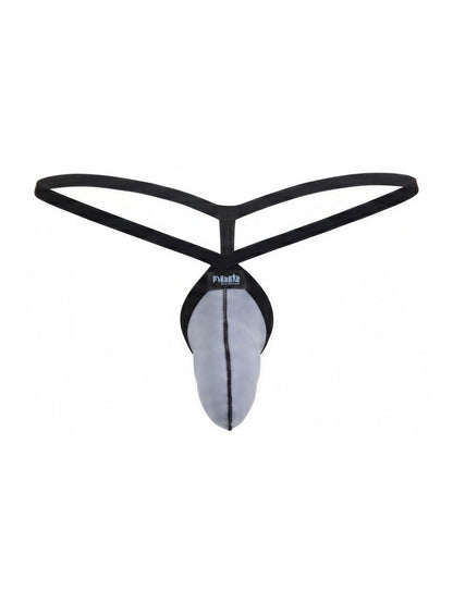 Pikante 26086 PIK 26086 Ensemble de strings pour hommes en couleur grise Gris