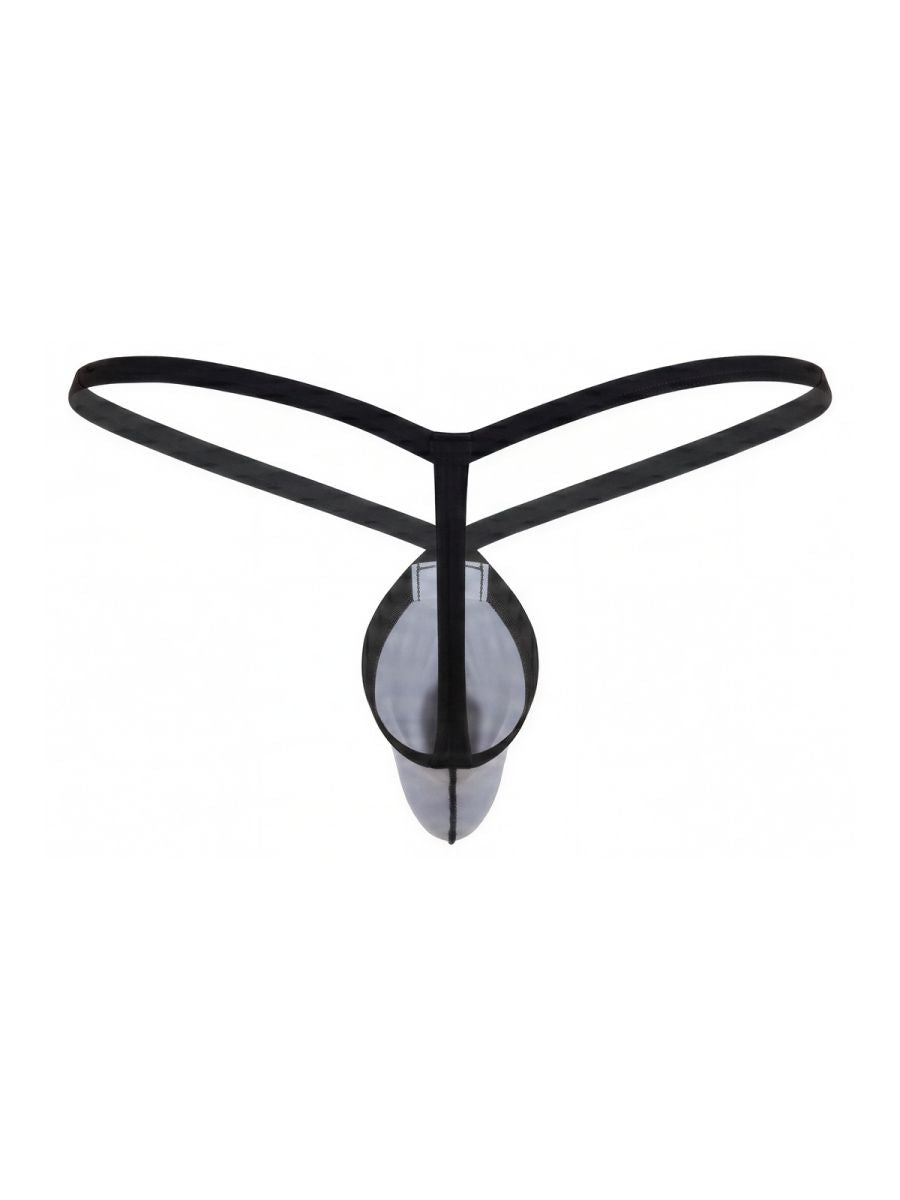 Pikante 26086 PIK 26086 Ensemble de strings pour hommes en couleur grise Gris