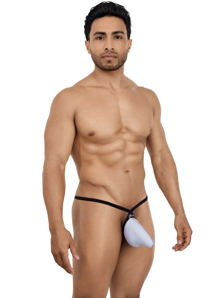 Pikante 26086 PIK 26086 Ensemble de strings pour hommes en couleur grise Gris